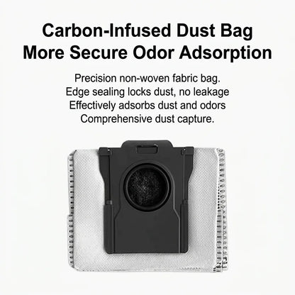 Dreame Matrix10 Pro / Matrix10 Ultra Robot Vacuum Cleaner Replacement Accessories Main Side Brush Filter Mop Cloth Dust Bag