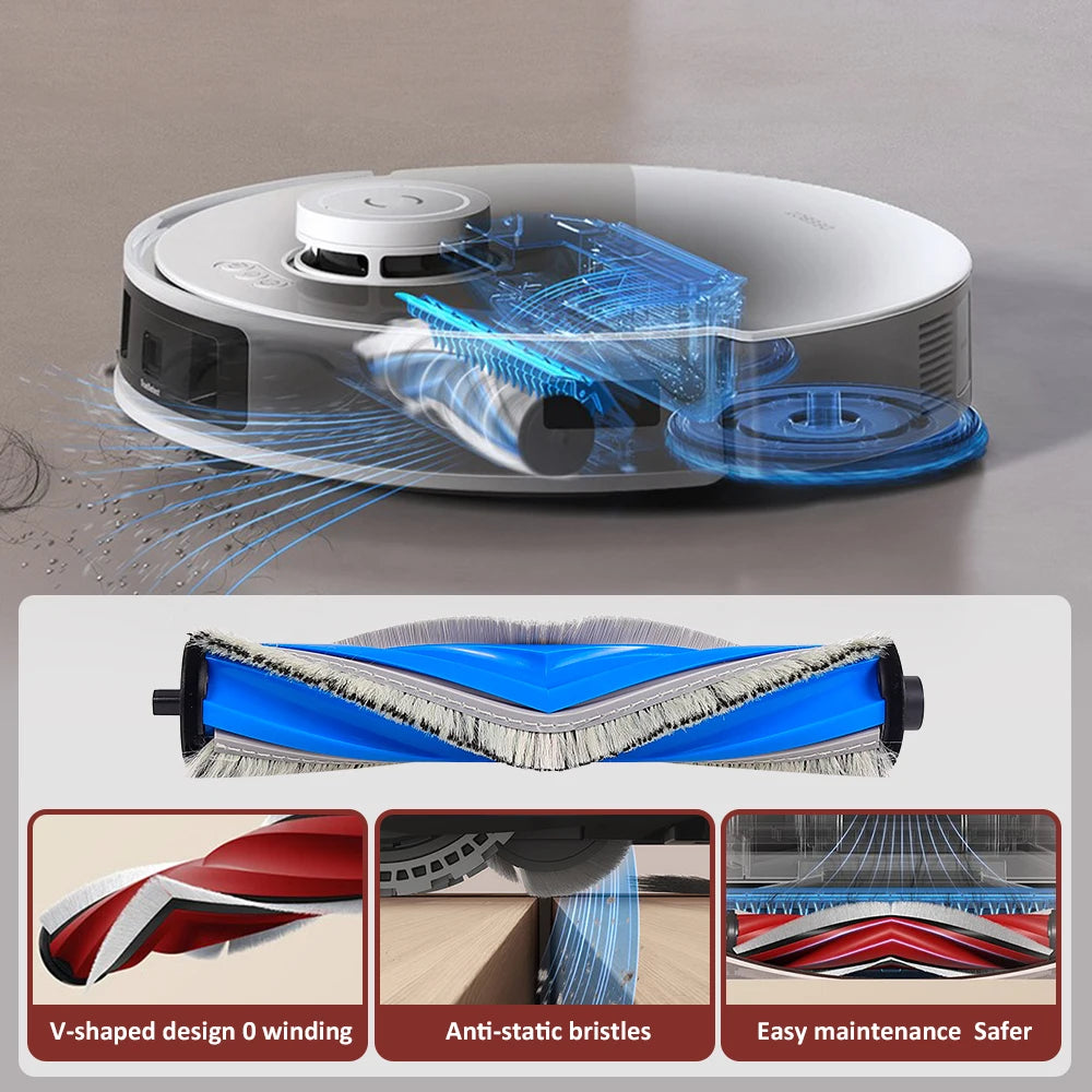 Main Roller Brush for ECOVACS T30 PRO OMNI T30S PRO T30S Comb T30S T30 OMNI for Yeedi M12 ULTRA PLUS C12 Pro Plus Robot Vacuum