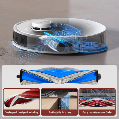 Main Roller Brush for ECOVACS T30 PRO OMNI T30S PRO T30S Comb T30S T30 OMNI for Yeedi M12 ULTRA PLUS C12 Pro Plus Robot Vacuum