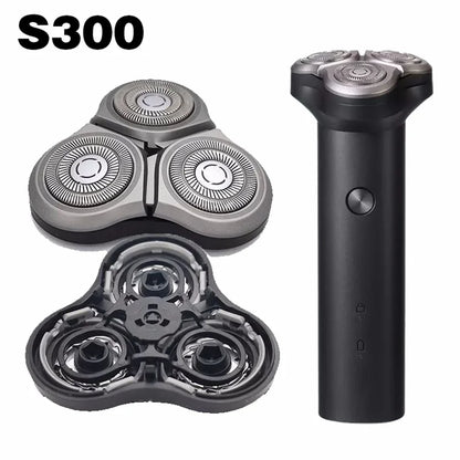 1Pcs Replacement Shaver Head Compatible with Xiaomi Mijia S300 Electric Shaver Razor Blade Dry Wet Shaving Machine Blade