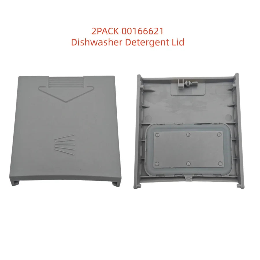 2 Pack 00166621 Dishwasher Detergent Lid for Bosch Siemens Thermador Gaggenau 166621, AP2802328