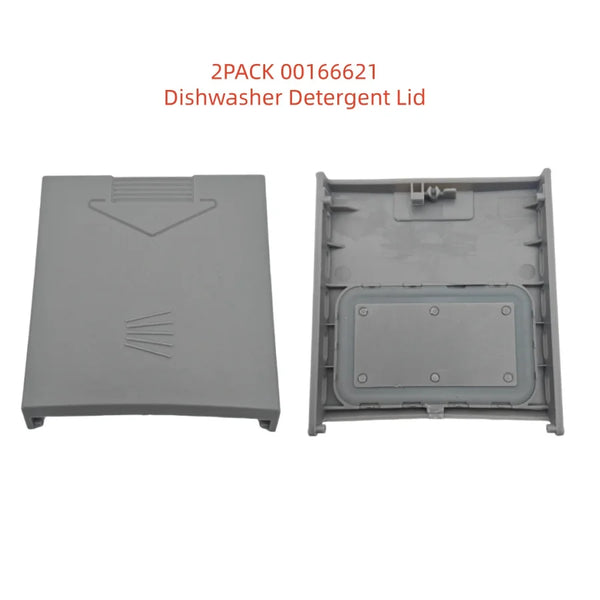 2 Pack 00166621 Dishwasher Detergent Lid for Bosch Siemens Thermador Gaggenau 166621, AP2802328