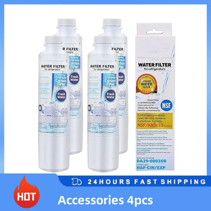 Replacement Refrigerator Filter DA29-00020B HAF CIN EXP 46-9101 High Performance Cartridge Packaging with three-star logo