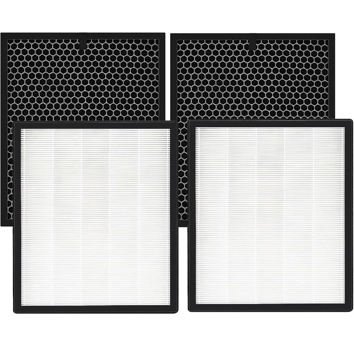 LV-PUR131 Replacement & Activated Carbon Filter for LEVOIT LV-PUR131/LV-PUR131-RF/LV-PUR131S Air Purifier Accessories