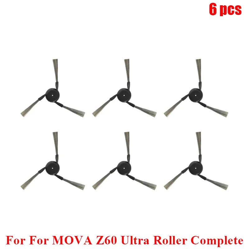 Accessories For MOVA Z60 Ultra Roller Complete/ Z60 Ultra Roller SA/ Trouver Z60 Ultra Parts Main Side Brush Mop Dust Bag Filter