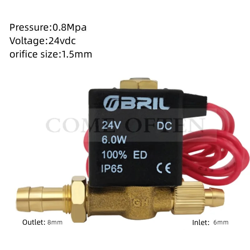 2 Position 2 Way Solenoid Valve Plasma Argon Arc Welding Gas Machine Solenoid Valve 24v36v220v Welder Accessories 8Bar