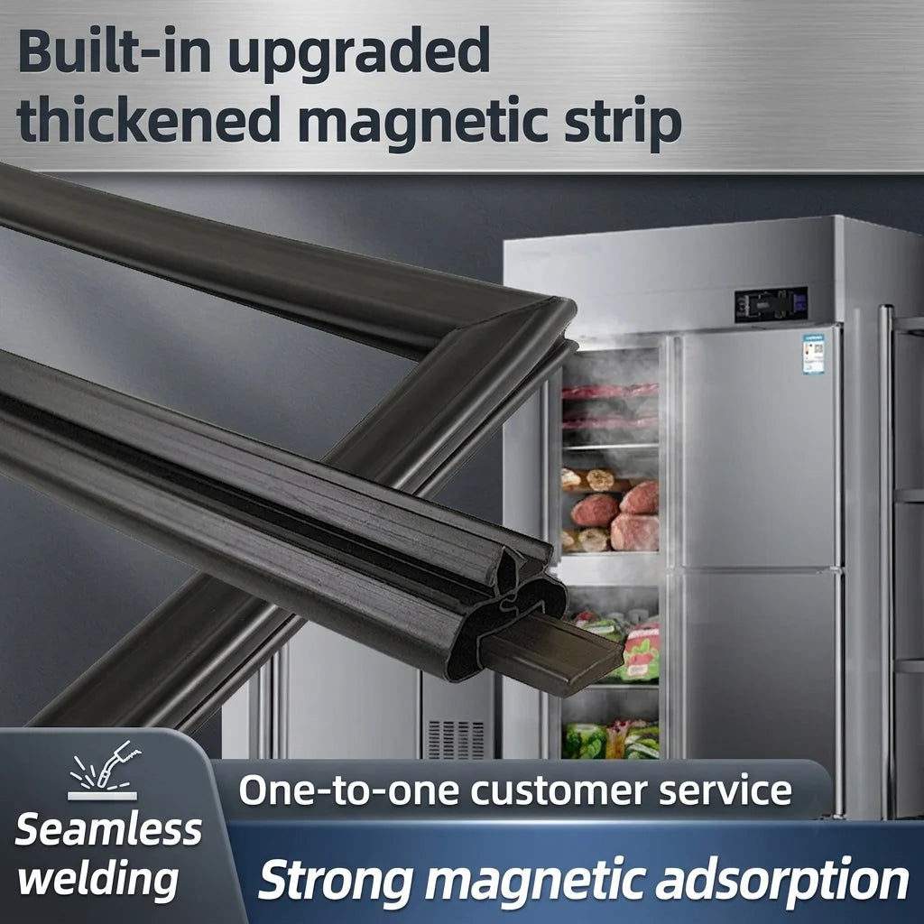 Refrigerator Door Seal — 5M — PVC Magnetic — Custom Size