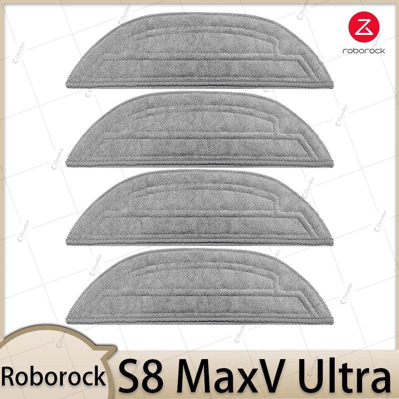 Compatible with Roborock S8 MaxV Ultra Robot Vacuum Parts Main Roller Side Brush Hepa Filter Mop Pad Cloth Dust Bag Accessories