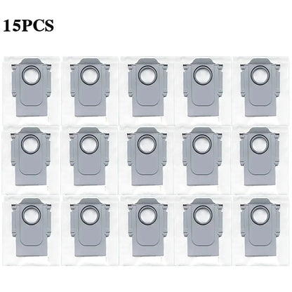 Compatible with Roborock Saros 20 Sonic / S10 MaxV Ultra Vacuum Spare Parts Main Side Brushes Mop Cloths HEPA Filters Dust Bags Accessories