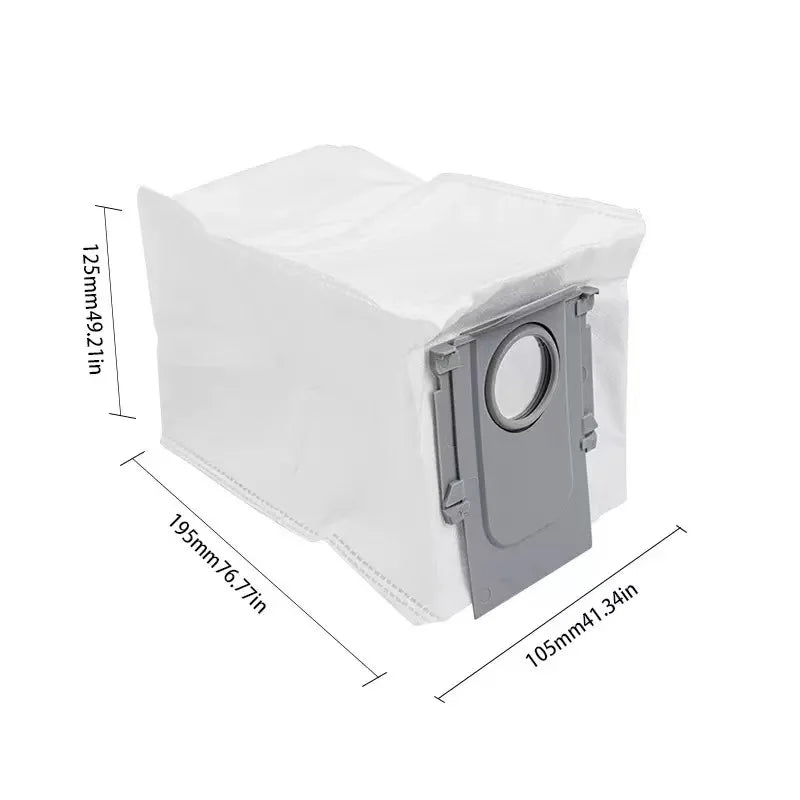 Compatible with Roborock Qrevo L/QR 798/QV 35A/QR 598 Robot Vacuums Cleaner Accessory Dust Bag Main Side Brush Hepa Filter Mop Cloths Spare