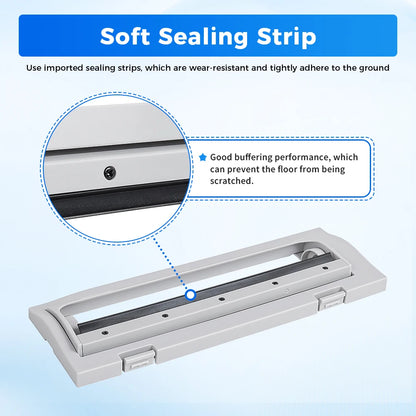 Roller Main Brush Cover Part Compatible with Roborock Q10X5/Q10X5+/Q10PF/Q10PF+/Q10VF/Q10VF+/Q10 S5/Q10S5+/Q10V+/Q10P+ Q8+ Q8 Max Pro S8 Pro