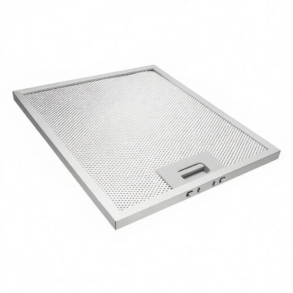 Range Hood Grease Filter Aluminum Mesh Screen Kitchen Exhaust Fan Purifier Part Oil Trap Sheet Heat Resistant Net