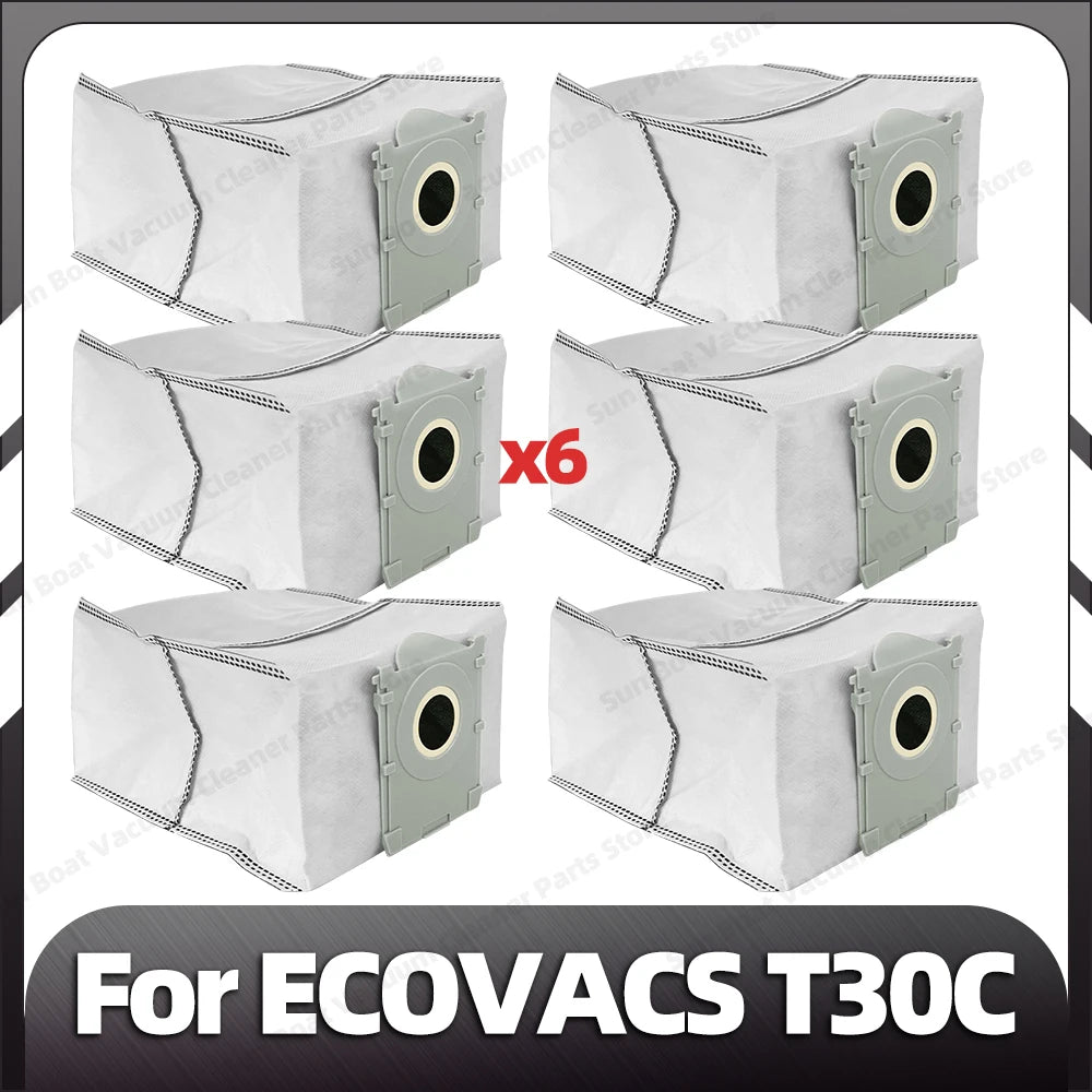 Compatible with ECOVACS T30C / T30C OMNI / T30C PRO OMNI Main Side Brush Filter Mop Pad Dust Bag Spare Parts Accessories