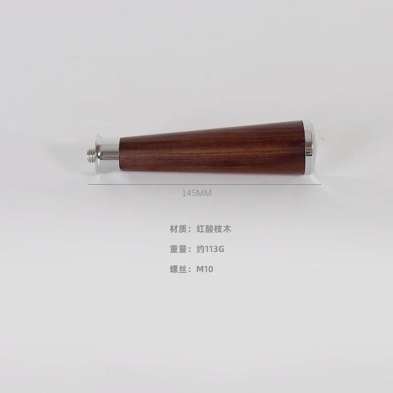 Coffee Solid Wooden Handle M10, Filter Holder Espresso Coffee Machine Tools Accessories For Barista Home