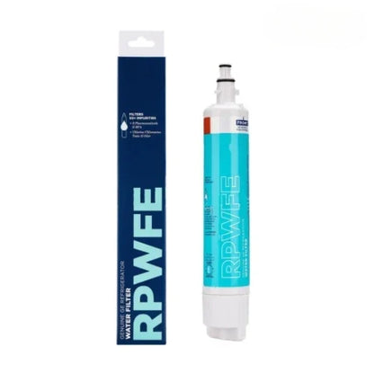 High Flow Refrigerator Filter Cartridge Replacement No Chip RPWFE PFE GFE Compatible Easy Fit