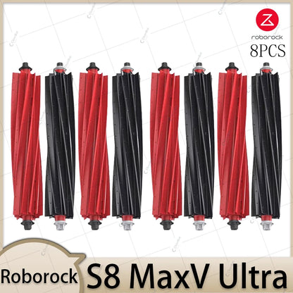 Compatible with Roborock S8 MaxV Ultra Robot Vacuum Parts Main Roller Side Brush Hepa Filter Mop Pad Cloth Dust Bag Accessories