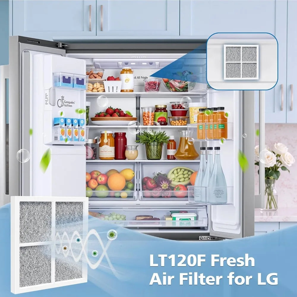 Replacement Refrigerator Air Filter Compatible with LG / Kenmore LT120F / ADQ73214404 / ADQ7321440 / ADQ73214400 / 3469918 — Model Options