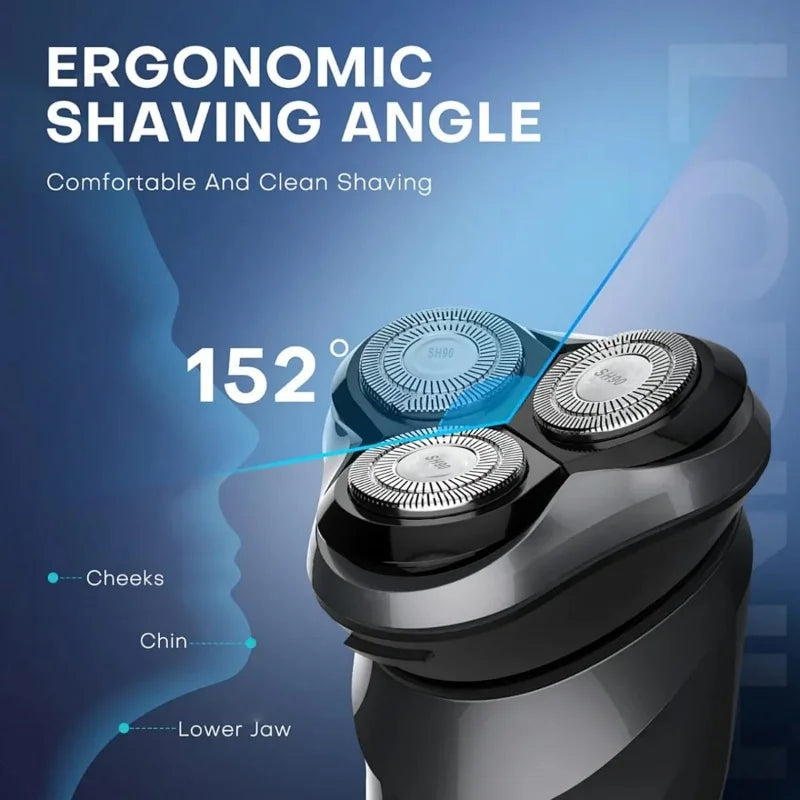 3/6/9pcs SH90 Shaver Replacement Heads For Norelco Series S9000 RQ12 Shavers Blade Head