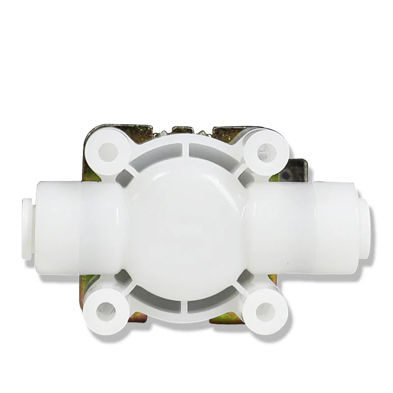 1/4" 3/8" Plastic Motorized Solenoid Valve DN8 DN10 Quick Plug Drinking Fountain Pure Water Machine Solenoid Valve 12V 24V 220V