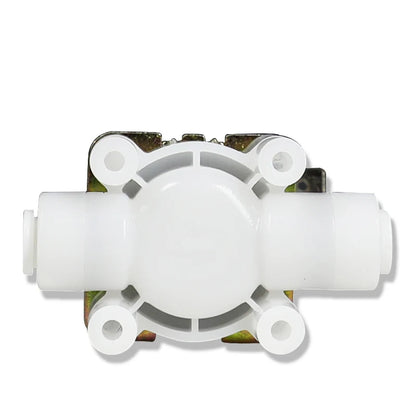 1/4" 3/8" Plastic Motorized Solenoid Valve DN8 DN10 Quick Plug Drinking Fountain Pure Water Machine Solenoid Valve 12V 24V 220V