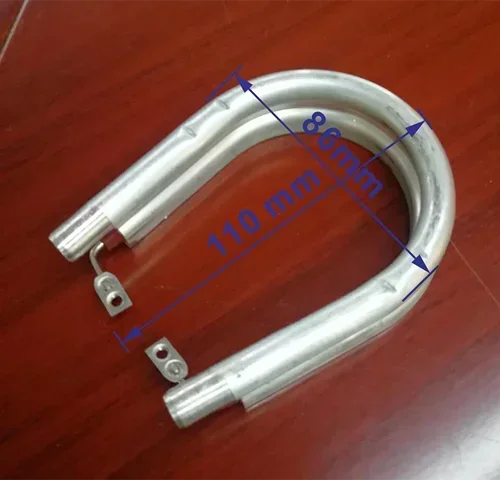 220V 600-1000W Coffee Machine Heating Element Aluminum U-shaped Heater for Tea Machine Coffee Maker Electric Heating Tube Parts