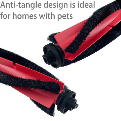 Main Brush Compatible with Roborock Q5+, Q5, S7 MaxV Ultra, S7 MaxV, S7, Q7 Robot Vacuum Replacement Parts Carpet Roller Brush