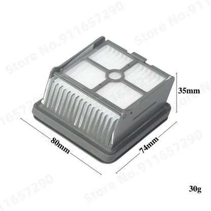 For Dreame H12 Pro / Plus Spare Parts Wet Dry Vacuum Cleaner Soft Roller Brush Hepa Filter Replacement Accessories