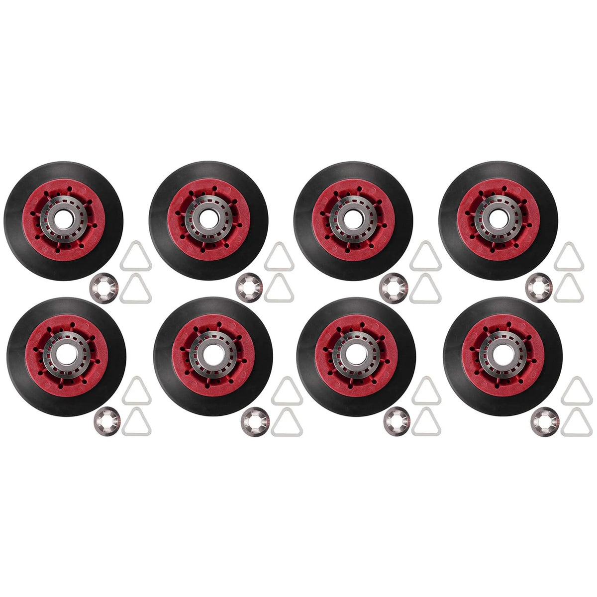 8PCS 8536974 Dryer Drum Roller Compatible with Whirlpool, Kenmore - Replaces 8536974, 8536973, W10314171, WPW10314173-A54Q