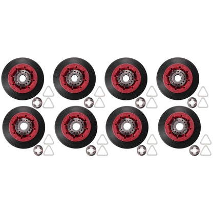 8PCS 8536974 Dryer Drum Roller Compatible with Whirlpool, Kenmore - Replaces 8536974, 8536973, W10314171, WPW10314173-A54Q