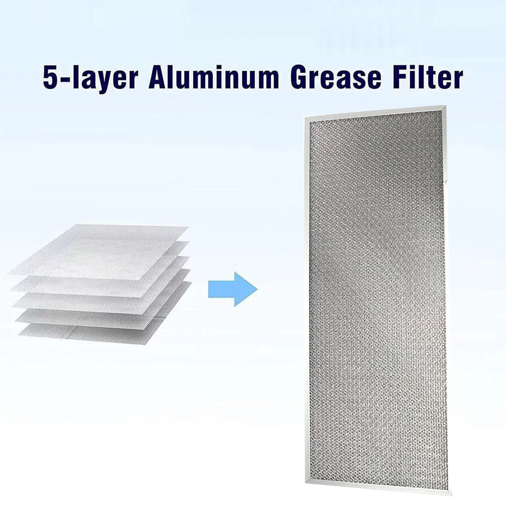 Range Hood Filter Cooker Hood Grease Filter Kitchen Extractor Ventilation Aluminium Aspirator Filter Mesh