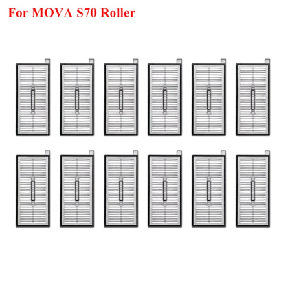 Accessories For ( MOVA S70 Roller / S70 Pro Roller / S70 Ultra Roller ) Spare Parts Main Side Brush Roller Mop Filter Dust Bag