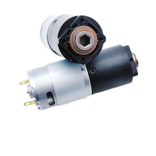 DC Micro Gear Motor 28mm, Plastic Reduction Gear Replacement Motor for Coffee Bean Grinder & Hair Curler
