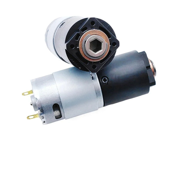 DC Micro Gear Motor 28mm, Plastic Reduction Gear Replacement Motor for Coffee Bean Grinder & Hair Curler