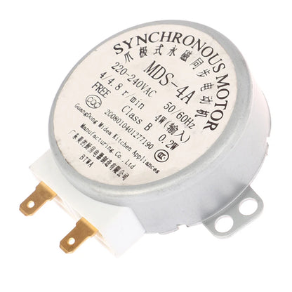 MDS-4A 220V Microwave Turntable Motor – Replacement Synchronous Tray Motor with Coupling