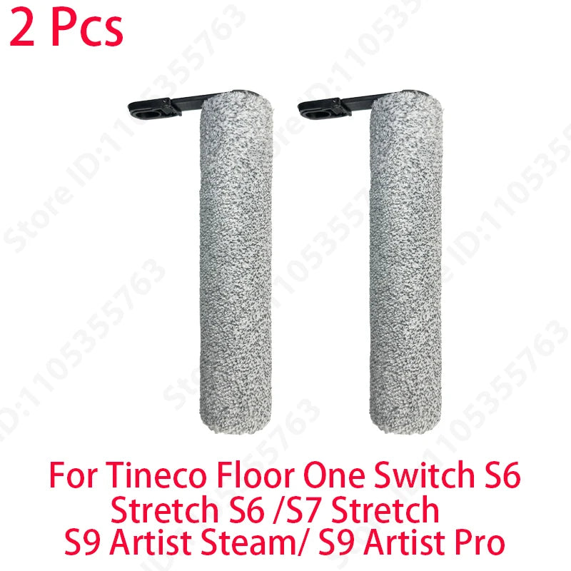 For Tineco Floor One Switch S6/Stretch S6 /S7 Stretch/ S9 Artist Steam/ S9 Artist Pro Wet Dry Vacuum Cleaner Roller Brush Filter
