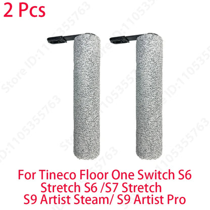 For Tineco Floor One Switch S6/Stretch S6 /S7 Stretch/ S9 Artist Steam/ S9 Artist Pro Wet Dry Vacuum Cleaner Roller Brush Filter
