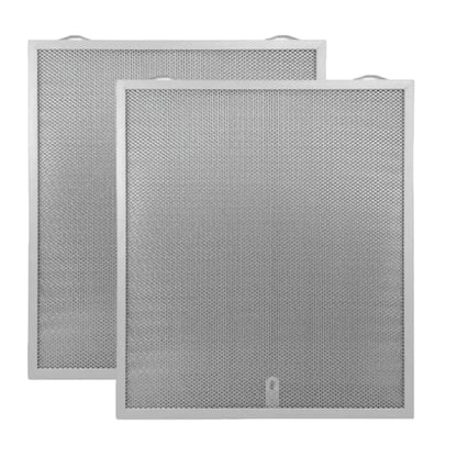 -Aluminum Grease Filter Replacement- 2Pcs For Range Hood Models For DE81-05290A, PS16554193, 62353-Kitchen Vent Parts