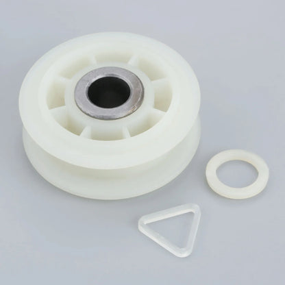 2 Sets Dryer Idler Pulley Roller Wheel 279640 Compatible with Whirlpool,Sears Replaces 279640VP, 3388672 AP3094197, ER279640, W10468057
