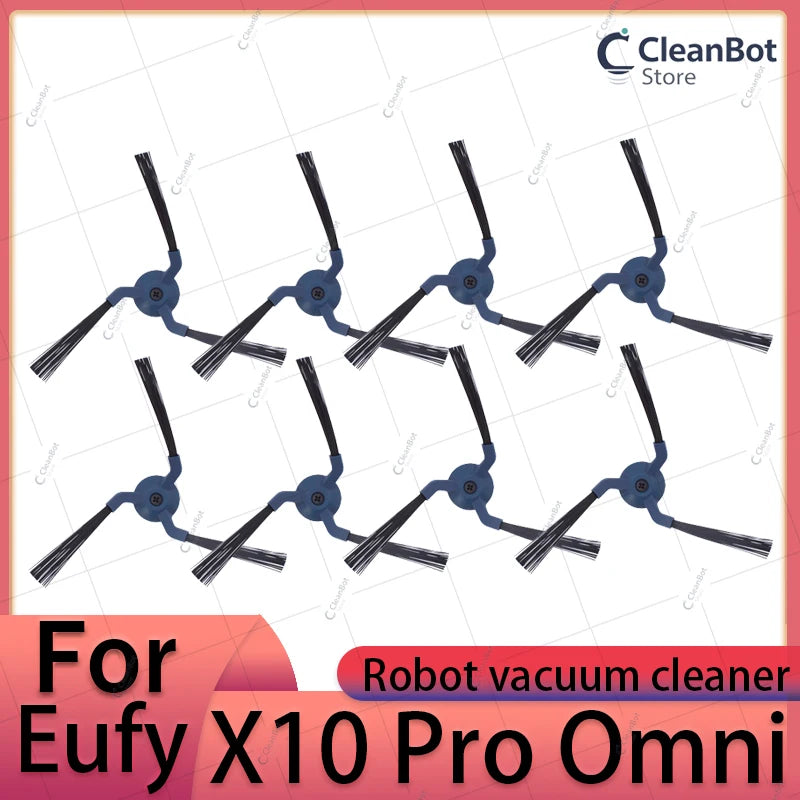 Accessories Compatible with Eufy X10 Pro Omni Robot Vacuum Dust Bag Hepa Filter Roller Side Brush Mop Cloth