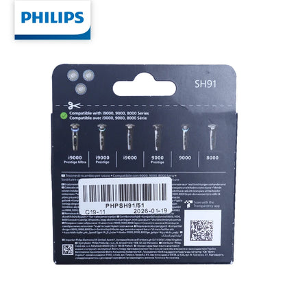 SH91/51 Replacement Shaver Heads Compatible with Philips Series S9000 / S8000