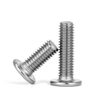 304 Stainless Steel Phillips Ultra Thin Flat Wafer Head Screw Thin Laptop Cross Bolt Screw for Computer M1.6 M2 M2.5 M3 M4 M5 M6