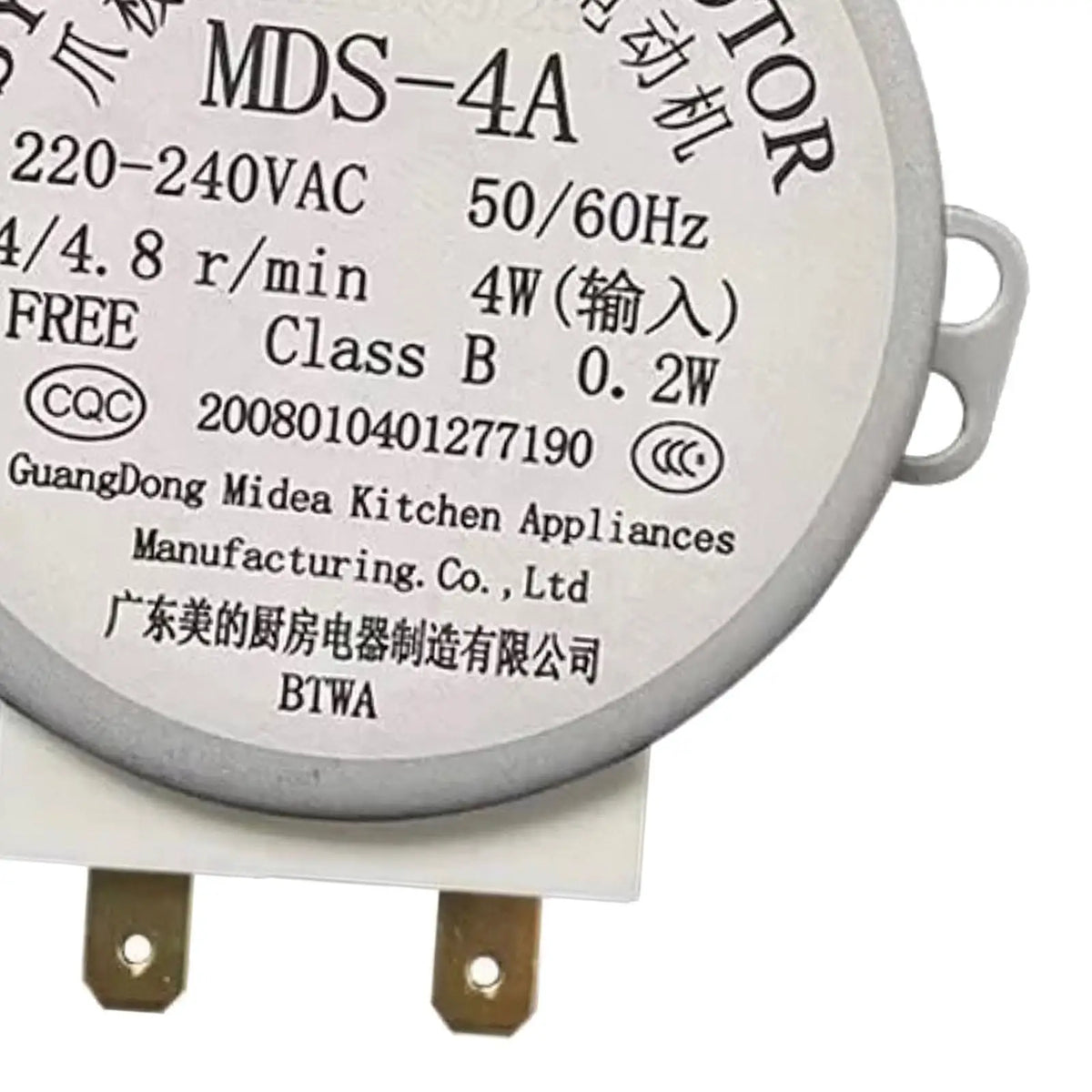 Microwave Oven Turntable Motor Replacement Metal Synchronous Motor for Kitchen Appliance Fix