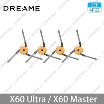 Dreame X60 Ultra / X60 Master Accessories Main Side Brush HEPA Filter Mop Cloths Dust Bag Vacuum Cleaner Replacement Spare Parts