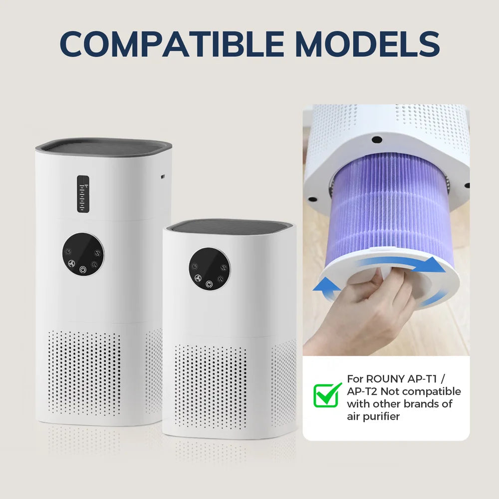 H13 True Hepa Filter for Air Purifier AP-T1 AP-T2