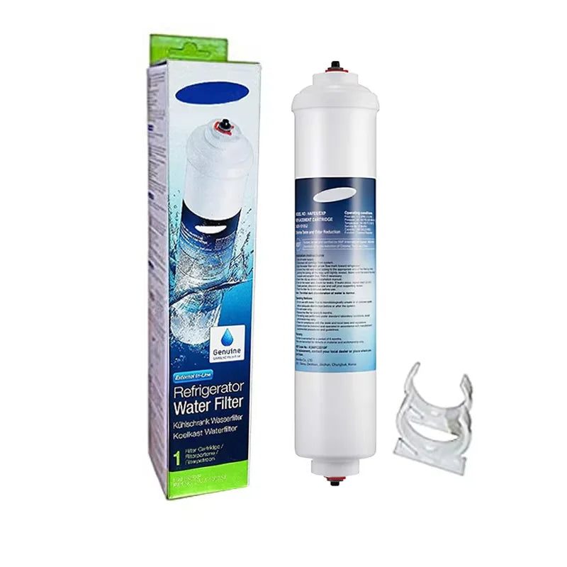 Inline Refrigerator Water Filter Compatible with Samsung / Whirlpool / GE 4378411RB / HAFEX / DA29-10105J / IC-100A