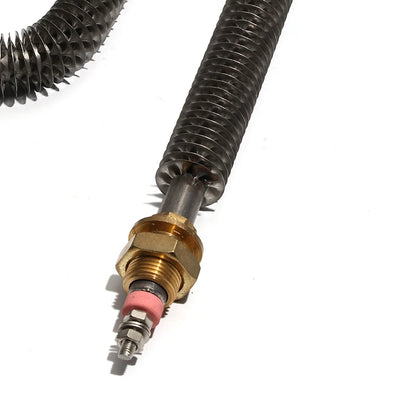 Finne Tubular Heating Element 201SS/304SS Radiator 220V 1500W 2000W 2500W 3000W 3500W Drying Oven Electric Heat Tube Dia. 12mm