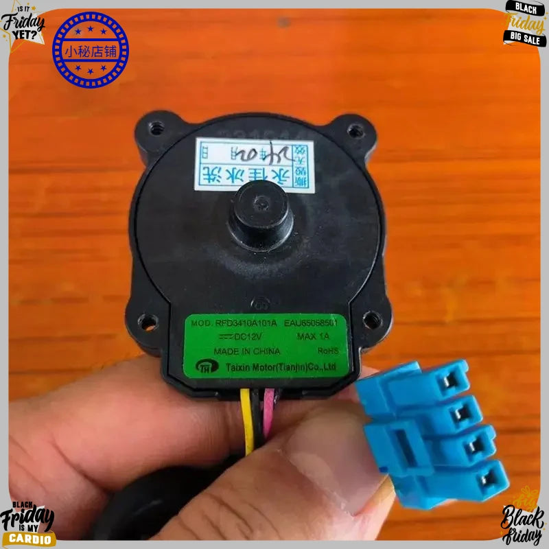 Replacement Refrigerator Fan Motor — DC12V — RFD3410A101A / EAU65058501 Reference