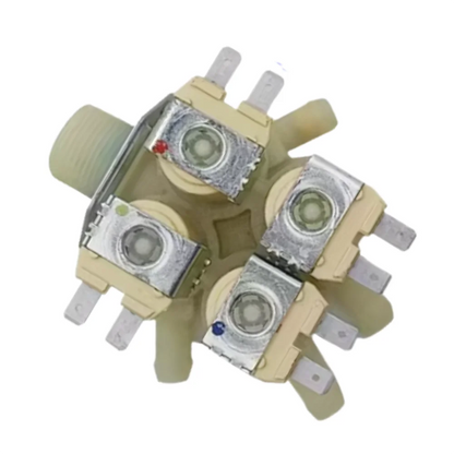 Compatible with Samsung drum washing machine inlet valve DC62-00214N（220V/240V 50/60HZ） DC62-00214T（12V）solenoid valve