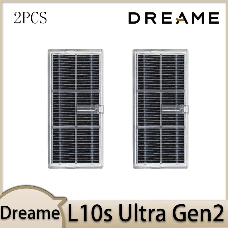 Dreame L10s Ultra Gen2 Robot Vacuum Cleaner Accessories Main Brush Side Brush HEPA Filter Mop Cloths Dust Bag