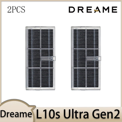 Dreame L10s Ultra Gen2 Robot Vacuum Cleaner Accessories Main Brush Side Brush HEPA Filter Mop Cloths Dust Bag